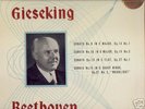 GIESEKING BEETHOVEN SONATAS COLUMBIA SAX 2259