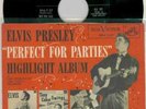 ELVIS PRESLEY PERFECT FOR PARTIES RCA PIC SLV & EP 45