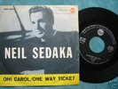 Neil Sedaka     Orig. Italy Black RCA 45