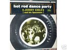 Jerry Cole Hot Rod Dance Party LP NM With Drag Race