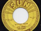 LITTLE JUNIORS BLUE FLAMES 45 RECORD SUN BLUES SOUL