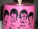 Beatles 45 Stacking Record Case in Pink  Excellent Cond