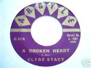 RARE Clyde Stacy ARGYLE 45 record 1001 NM only 1here