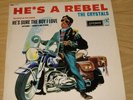 THE CRYSTALS (PHIL SPECTOR) - HE'S A REBEL (ORG UK LP)
