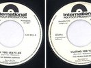 RARE 7 INCH GERMAN WLP THE GOLDEN EARRINGS SINGLE
