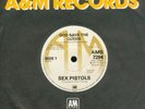 Sex Pistols God save the Queen UK 45 7 Rare Punk A&M