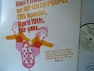 UP WITH PEOPLE record CBS T V Special April 19, 1972