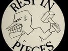 REST IN PIECES My rage LP Rare ORIG US Hardcore Punk Oi