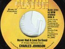 CHARLES JOHNSON Northern Soul 45 ALSTON Records