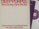 1973 Only German PROMO LP Who Do We ... DEEP PURPLE