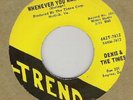 DENIS & THE TIMES '69 burnin fuzz psych 45 Cryan Shames