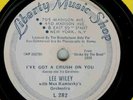 LEE WILEY I'VE GOT A CRUSH ON YOU LIBERTY MUSIC 78