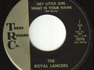 RARE TEXAS SOUL 45 ROYAL LANCERS ON TRC 2076