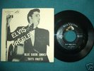 ELVIS: 47-6636 BLUE SUEDE SHOES with SILVERLINE