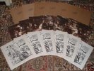 LED ZEPPELIN In Through The Out Door 1979 A-F FULL SET