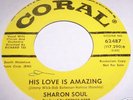 NORTHERN SOUL - SHARON SOUL on CORAL (DEMO)  (VG++)