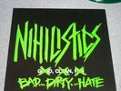 NIHILISTICS PUNK LP KBD MISFITS BAD BRAINS GREEN WAX 