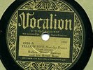 Vocalion 2638 RUBEN RIVER REEVES BOYS Yellow Five E 33'