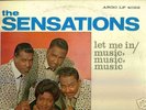 VERY RARE THE SENSATIONS ON ARGO LP=LET ME IN- MINT-