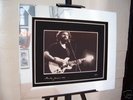 JERRY GARCIA GRATEFUL DEAD SIGNED CLOTH CANVAS POP ART