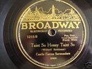 CASTLE FARM SERENADERS BROADWAY - BIX SOUND ALIKE