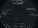 ROCKABILLY SLEEPY LA BEFF 45 ALL THE TIME - ON MERCURY