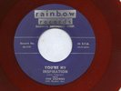 99c FIVE CROWNS 45 YOURE MY/STAR RAINBOW DOO WOP REDWAX