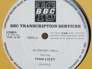 Thin Lizzy 'In Concert' 1983 BBC Transcription Disc lp