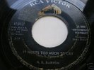H.B. BARNUM - IT HURTS TOO MUCH TO CRY - RCA