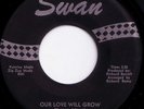 Northern soul- THE SHOWMEN - Our love will'  on Swan