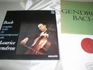 Maurice Gendron Bach cello 835272/74 AY mint set