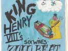 KING KURT ZULU BEAT,HAND DRAWN SLEEVE,GREEN VINYL,1982.