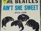 The Beatles Ain't She Sweet RARE Atco 45 Picture Sleeve