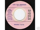 Northern Soul 45 Rhonda Davis Can You Remember Promo