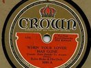 Crown 3086 EUBIE BLAKE ORCH Lover Has Gone 1930