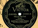 E+ copy of VICTOR 23031 McKINNEY'S COTTON PICKERS Hello