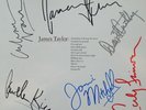 JAMES TAYLOR  Autographed LP JONI MITCHELL, CARLY SIMON