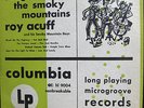 Roy Acuff 1949, SMOKEY MOUNTAINS, 10 inch LP