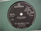 *BEATLES*ALL YOU NEED IS LOVE*VERY EARLY UK PRESSING*45