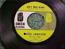 Northern Soul, Brice Coefield, 45 RPM Ain't That Right