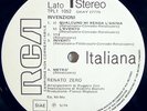 RENATO ZERO INVENZIONI PRIMA STAMPA 5/74 PROMO M- LP
