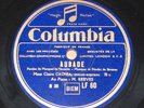 CLAIRE CROIZA RARE FRENCH COLUMBIA LF 60 NM