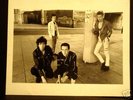 JOE STRUMMER THE CLASH ORIGINAL VINTAGE PHOTO CBS STAMP