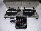2DECKS GEMINI XL600 DIRECT DRIVE+GEMINI PS626 PRO2MIXER