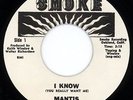 KILLER RARE MONSTER GROUP SOUL 45 ON SMOKE LABEL MANTIS
