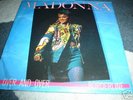 madonna RARE OVER AND OVER ITALIAN 45 RECORD NICE SIRE