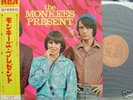 THE MONKEES present JAPAN VINYL LP RECORD W/OBI