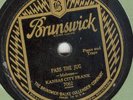 PRE WAR JAZZ KANSAS CITY FRANK  BRUNSWICK 7062