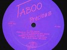 PRECIOUS - TABOO 12-inch ORIGINAL JDC, condition: EX-