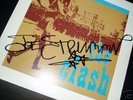 THE CLASH JOE STRUMMER AUTORAPHS SIGNED BLACK MARKET 12
